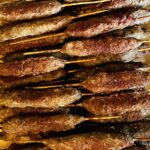 მინი ქაბაბი ჩხირზე