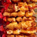 ქათმის მწვადი ჩხირზე