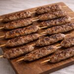 მინი ქაბაბი ჩხირზე