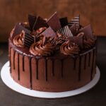 შოკოლადის ტორტი 15 ნაჭრიანი